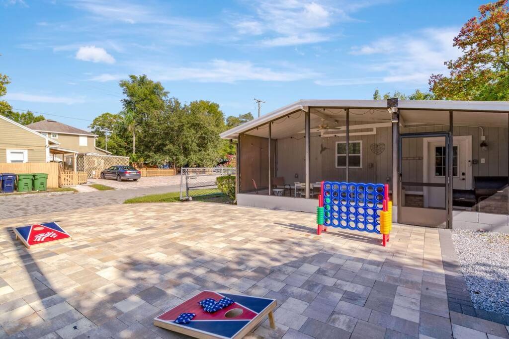Cozy Bungalow With Patio & Grill, Private And Location تامبا المظهر الخارجي الصورة